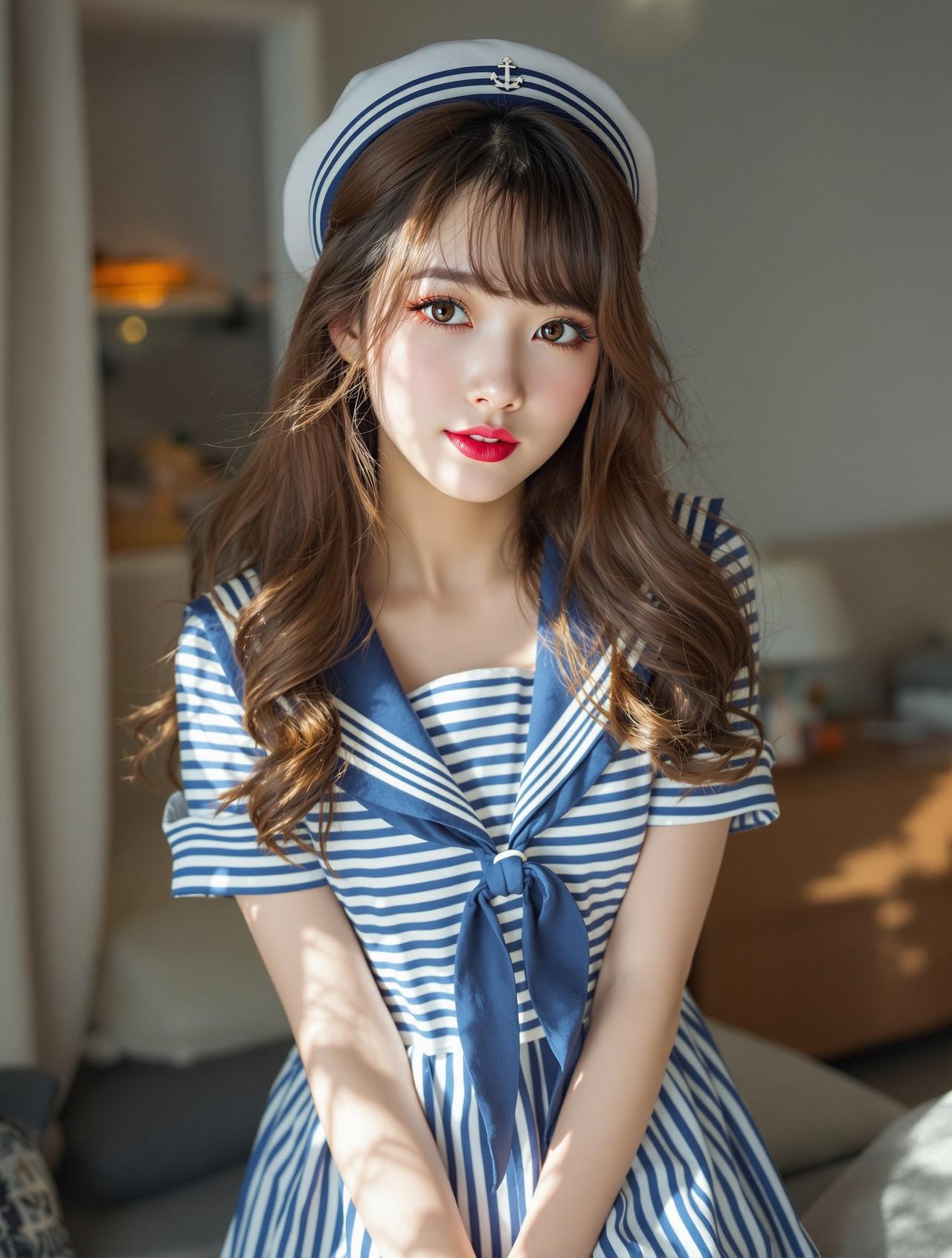 洛丽塔海军风少女